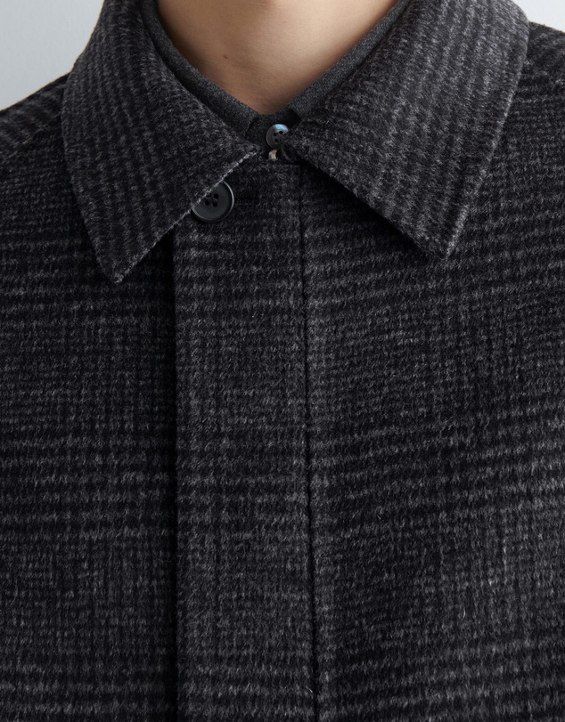 COS - Reversible Checked Herringbone Wool Jacket