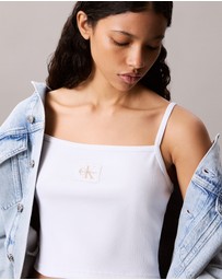 Calvin Klein Jeans - Cotton Stretch Rib Cami
