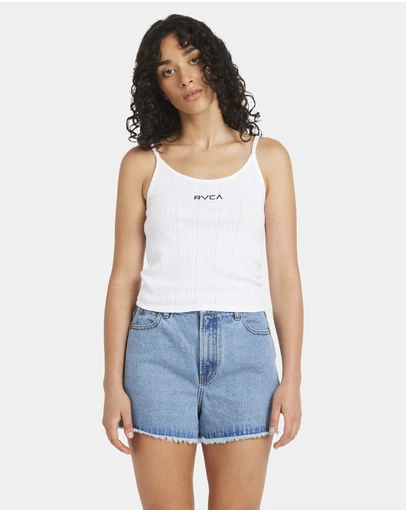 RVCA - Womens Pointele Tank Top