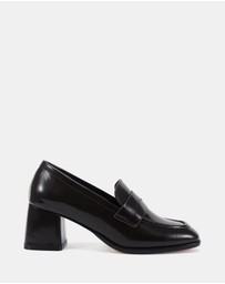 Wittner - Kylie Leather Heeled Loafers