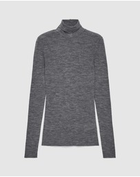 ARKET - Roll-Neck Wool Top