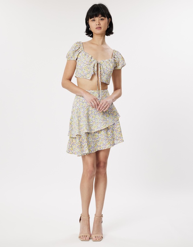 Honey and Beau - Floral Breeze Skirt