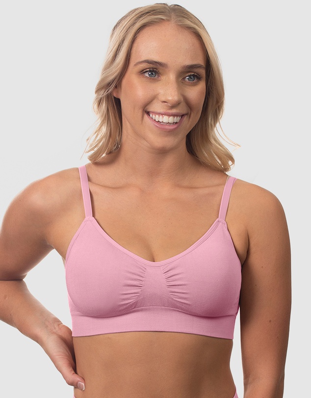 B Free Intimate Apparel - Wire-free Bamboo Padded Bra (B-C-D-DD-E-F-G-H) Cup