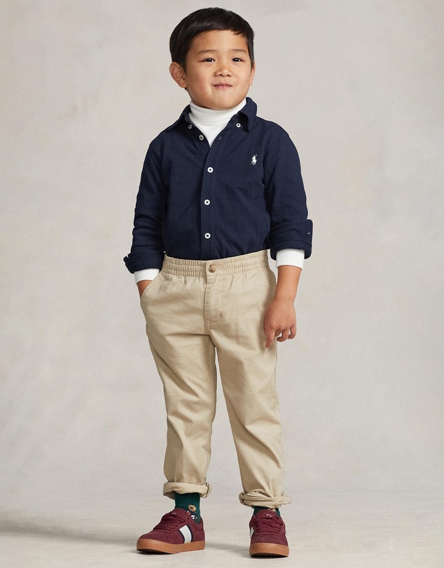 Polo Ralph Lauren - Featherweight Cotton Mesh Shirt - Kids