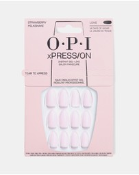 O.P.I - Xpress/On Strawberry Milkshake