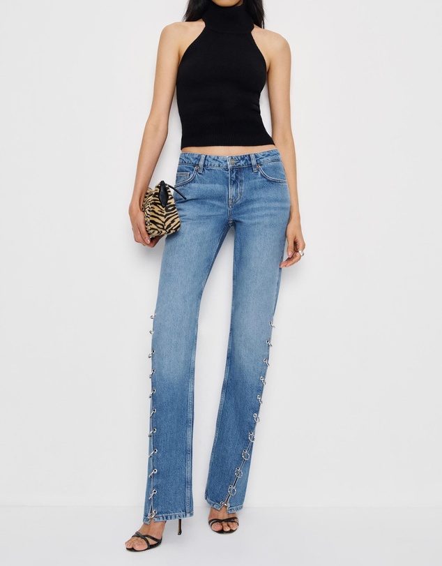 Reformation - Inez Low Rise Bootcut Jeans