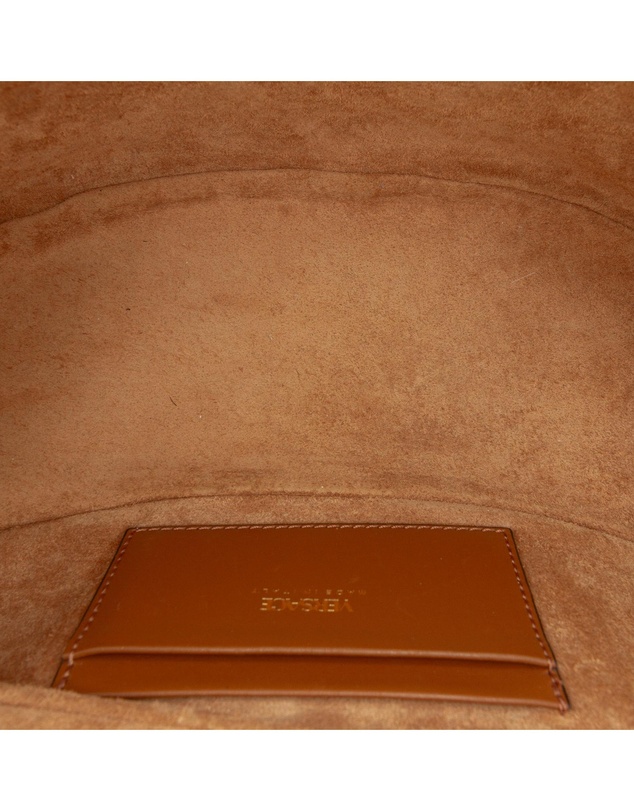 Pre-Loved by Azura Reborn - Pre-Loved Leather V Greca Signature Belt Bag
