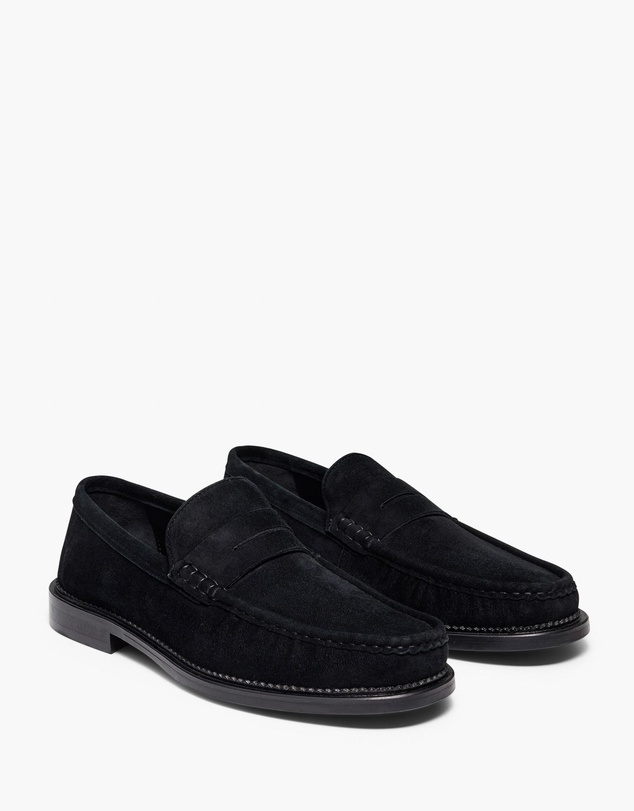 Aquila - Ringo Suede Penny Loafers