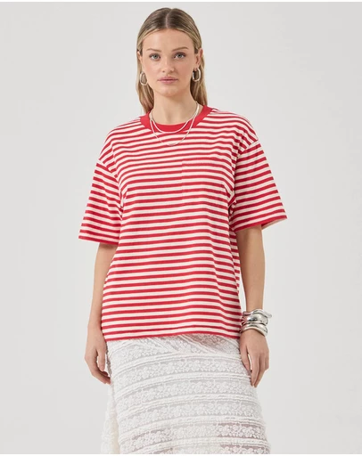 Rolla's - Off Duty Tee Stripe