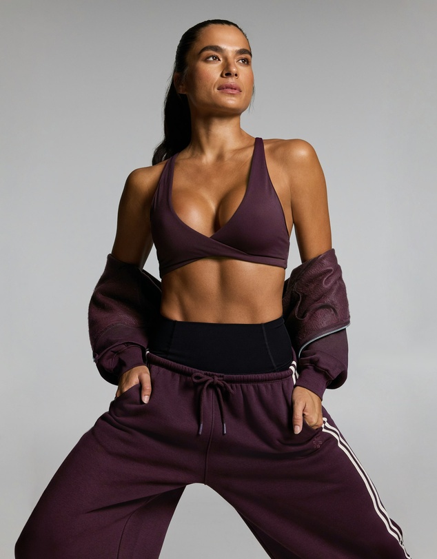 Rockwear - Cosy Fleece Cropped Zip Through Hoodie