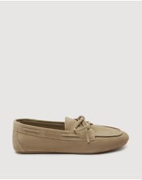 Assembly Label - Devon Suede Boat Shoes - Women's