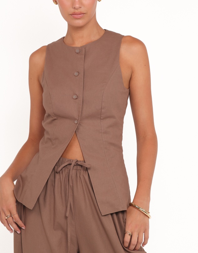 Petal & Pup - Caitlin Pant Set - Brown