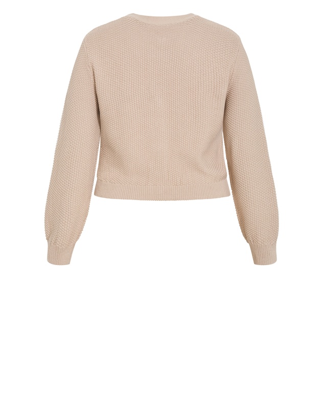 City Chic - Bella Cotton Knit Cardigan