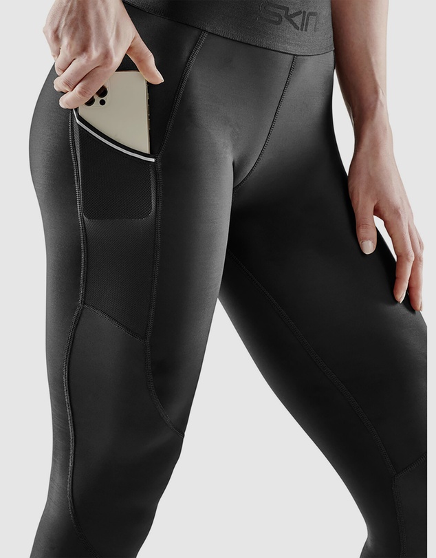 SKINS - SKINS Compression Women's Series-3 Active Long Tight Black