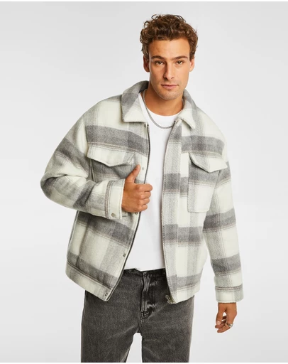 yd. - Oliver Check Jacket