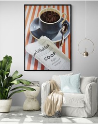 Inka Arthouse - Morning Coffee Art Print