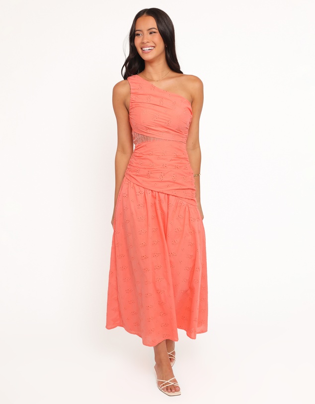 Petal & Pup - Corinne Maxi Dress - Coral
