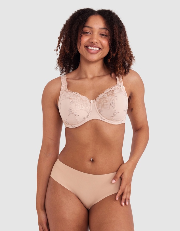 Bras N Things - Sapphire Full Coverage Underwire - Nude/Ivory
