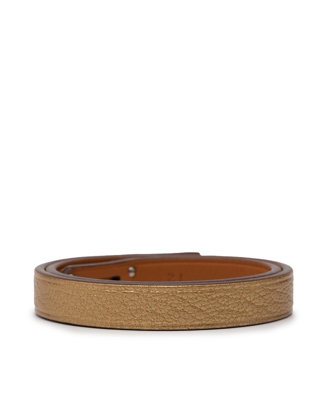 Pre-Loved by Azura Reborn - Pre-Loved Chevre Mysore Mini Kelly Double Tour Bracelet T2