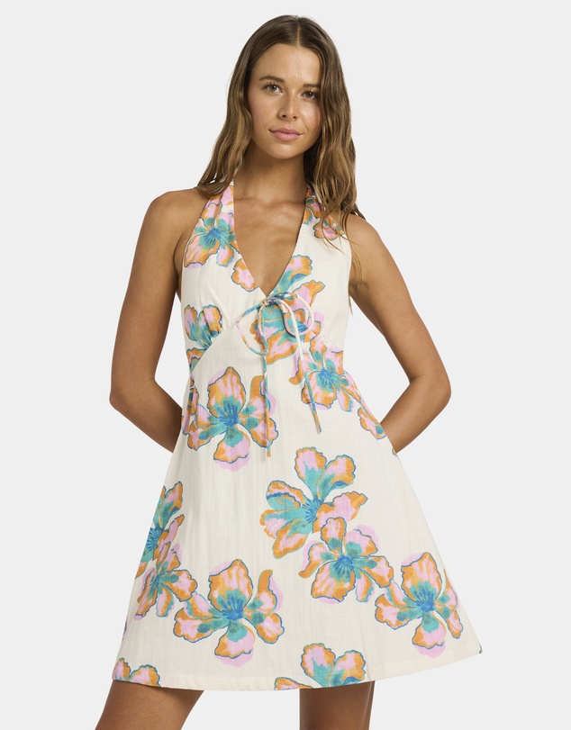 Billabong - Womens Sweet Escape Halter Mini Dress