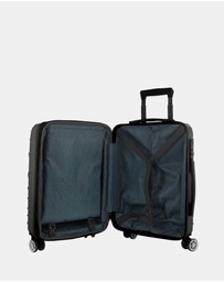 Pierre Cardin - Pierre Cardin Palais Hard Shell Medium and Cabin 2-Piece Set + Luggage Tag