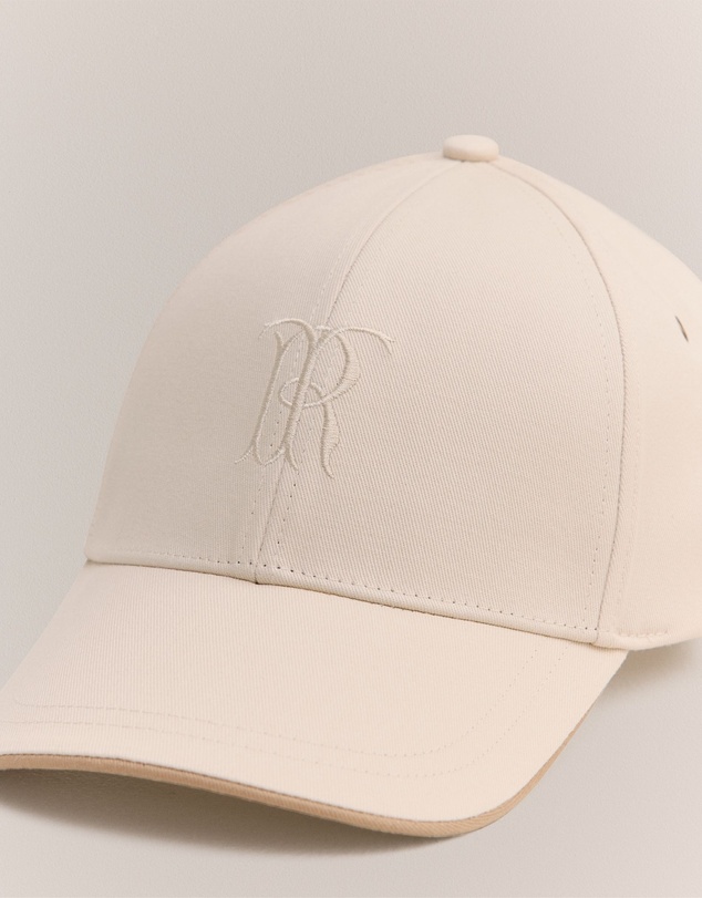 Trenery - Leo Monogram Cap in Paperbark