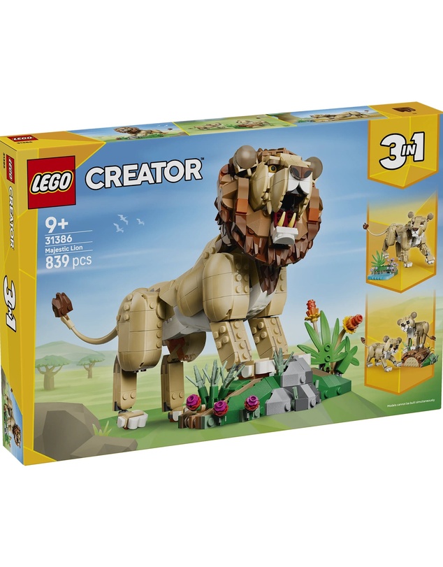 LEGO - 31386 Wild Animals: Majestic Lion