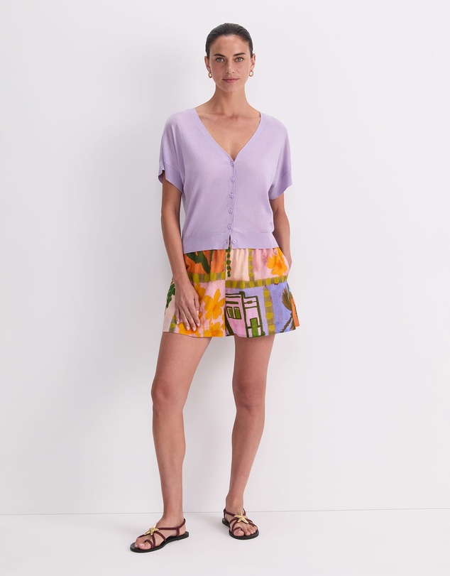 Sportscraft - Silk Blend Reversible Knit