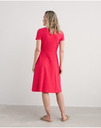 Seasalt - Seasalt Cornwall Red S/S April Dress
