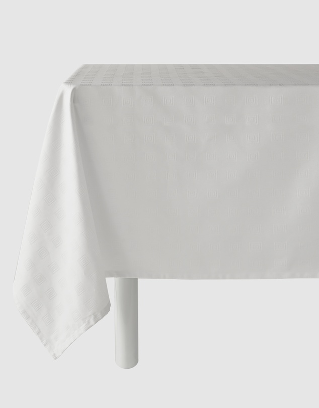 Greg Natale - Hellenica Rectangle Tablecloth White