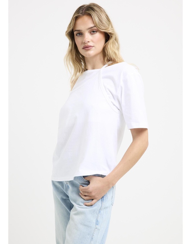 Alice In The Eve - Claire Double Layered T-Shirt