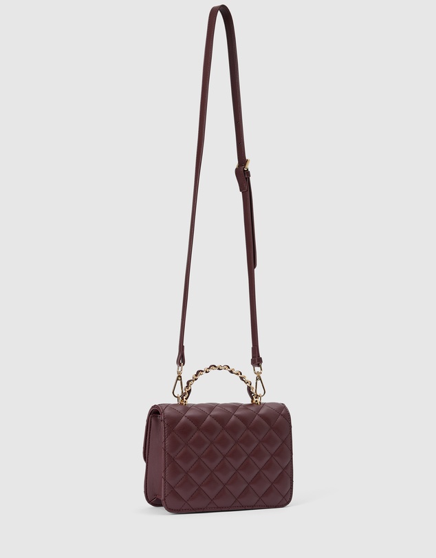 Forever New - Azalea Quilt Metal Top Handle Bag