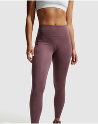 Nike - Nike Swift High-Waisted 7/8 Running Leggings With Pockets