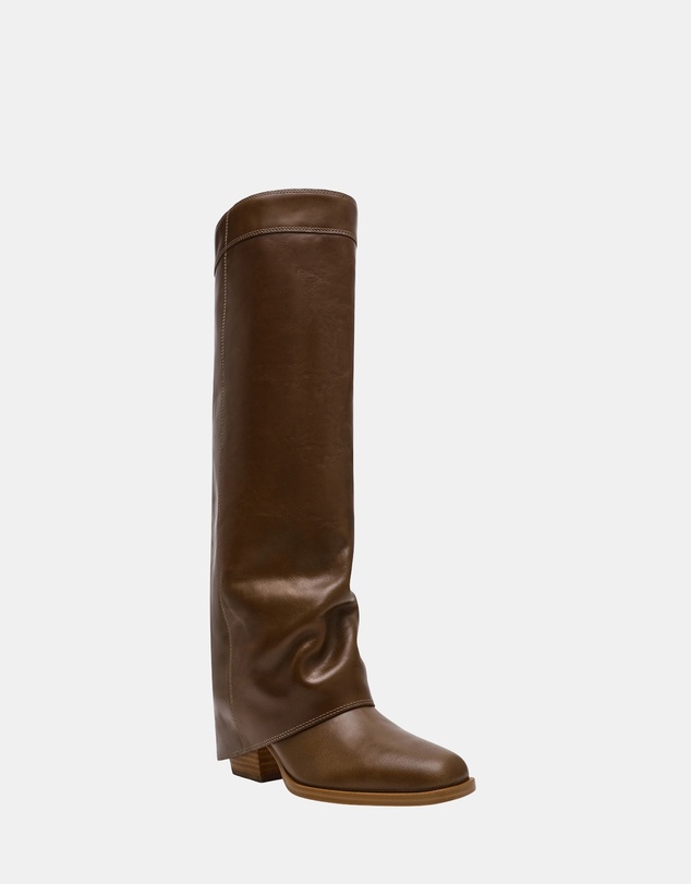Steve Madden - Winnick Olive Leather Boots