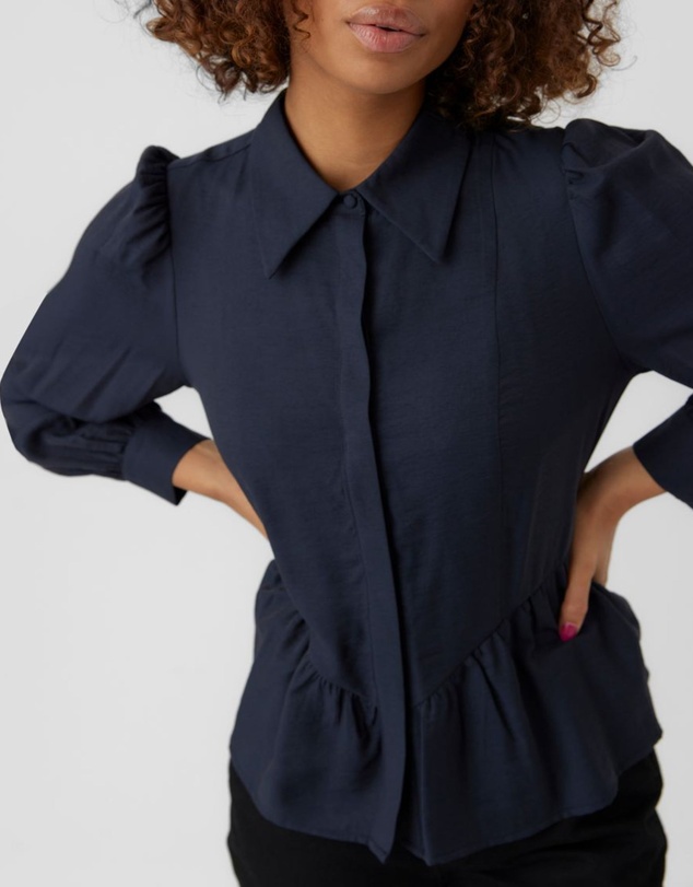 Vero Moda - Celyn Peplum Shirt