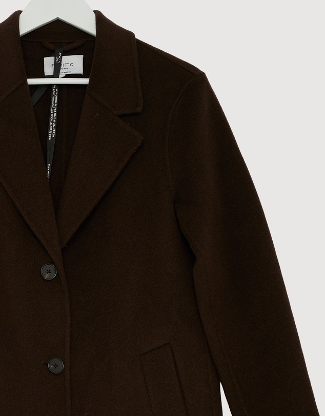 Revibe - Repaired Minima Esenciales Dulcie Relaxed Wool Coat - AU 10