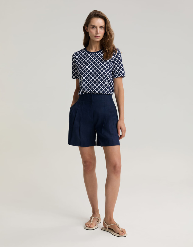 Sportscraft - Geo Print Merc Tee