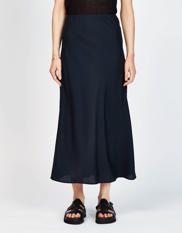 bul - Laceflower Skirt Navy Stripe