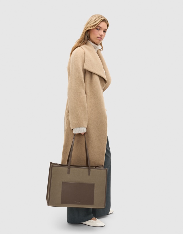 Seed Heritage - Wool Blend Waterfall Coat