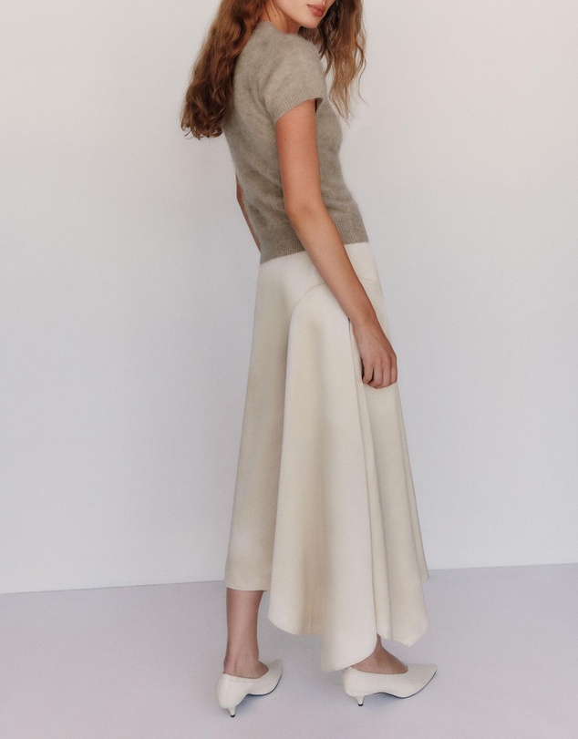Reformation - Darcy Brushed Cashmere Tee