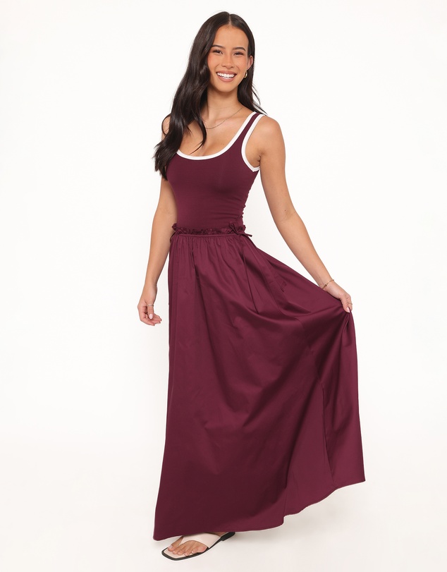 Petal & Pup - Finesse Maxi Dress - Burgundy