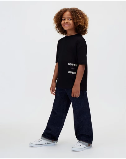 Calvin Klein Jeans - Boys Interest Placement T-Shirt