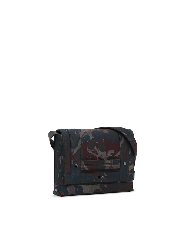 Pre-Loved by Azura Reborn - Pre-Loved dior Lock Bag Camo Jacquard