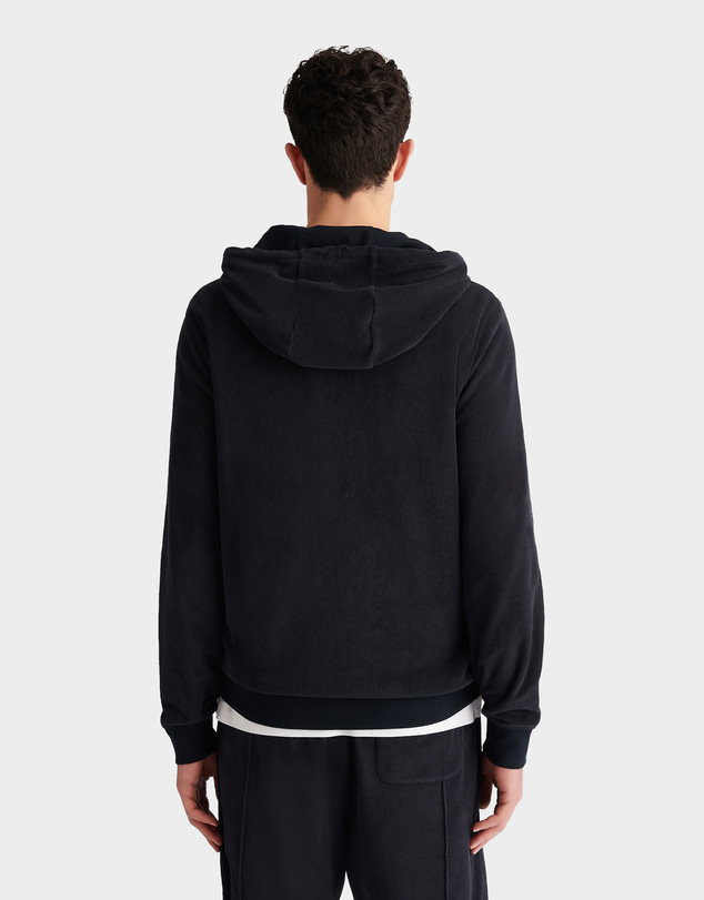 Peckham Rye  - Peckham Rye Towelling Full Zip Hoodie