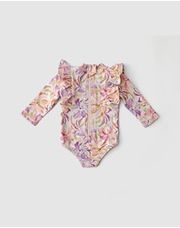 WITH LOVE FOR KIDS - Shimmy Long Sleeve Swimmers - Babies - Kids