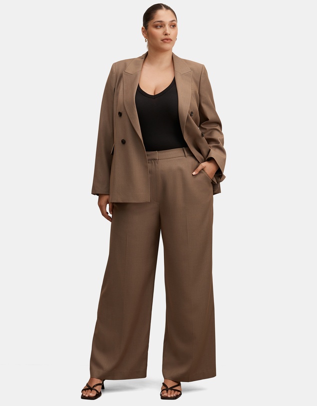 Forever New Curve - Harper Curve Wide Leg Pants