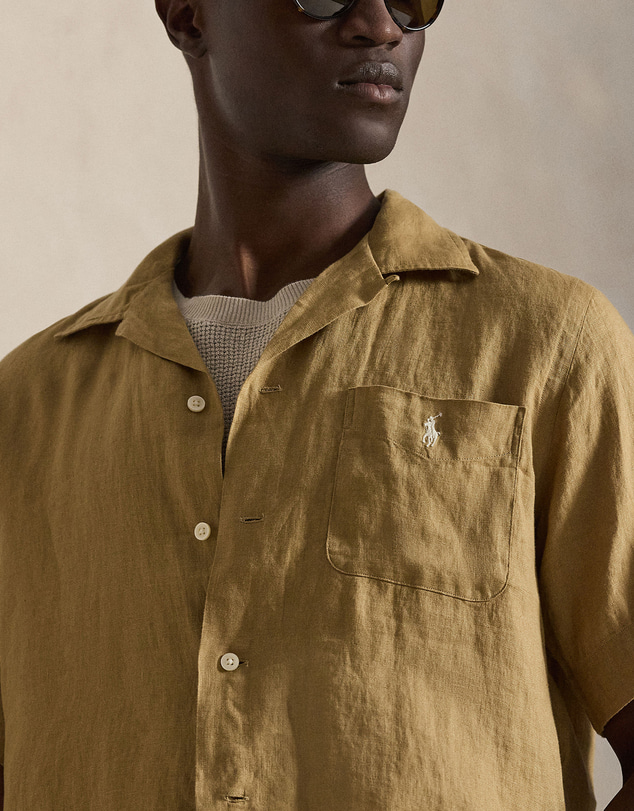 Polo Ralph Lauren - Classic Fit Linen Camp Shirt