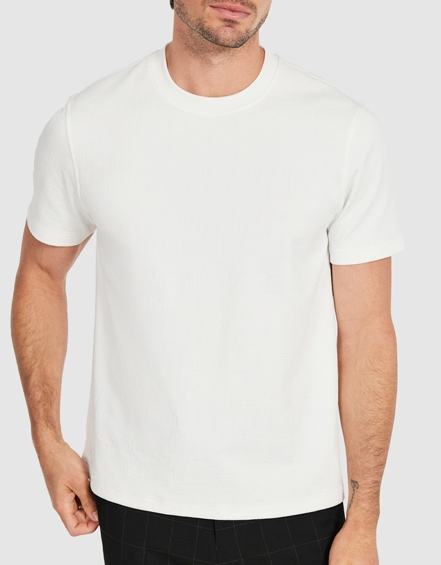 Tarocash - Richmond Textured T Shirt