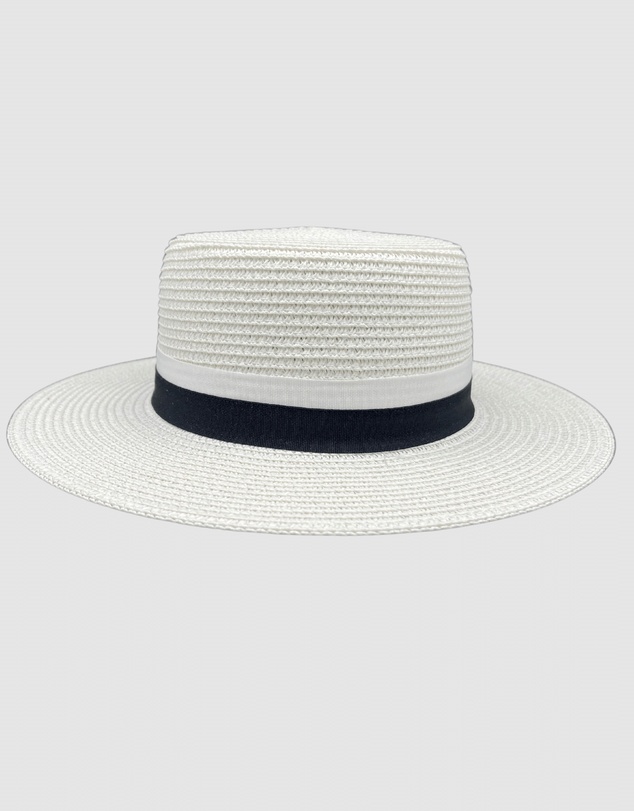 Jacaru - Jacaru 1882 Boater Hat White