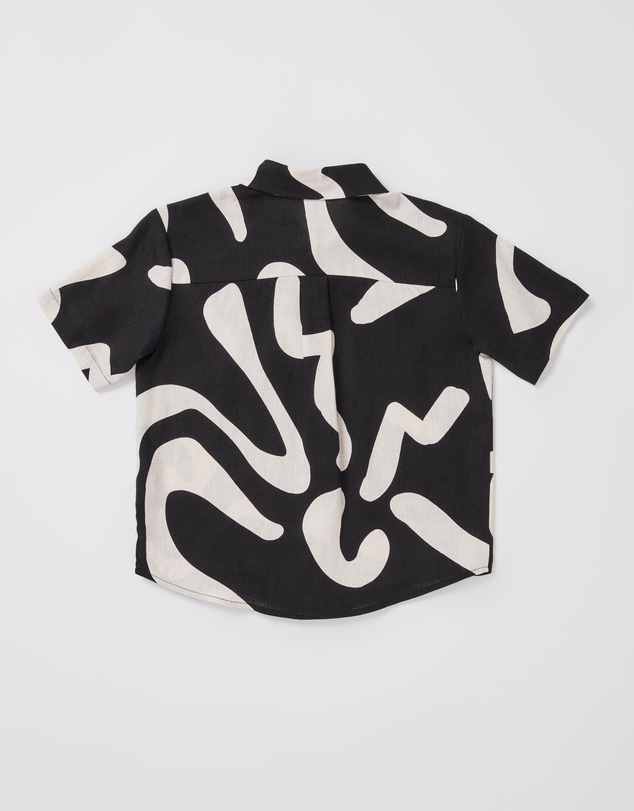 Subtitled - Girls Charlie Swirl Short Sleeve Shirt